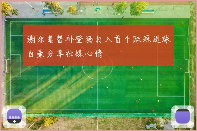 谢尔基替补登场打入首个欧冠进球自豪分享社媒心情